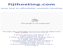 Tablet Screenshot of fijihosting.com